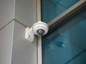 security camera in workplace