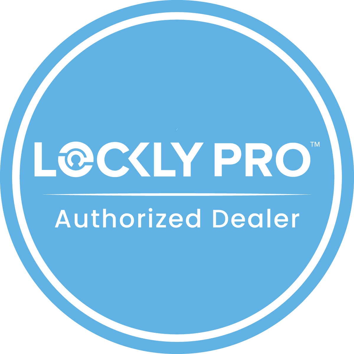 Authorized dealer sticker_Lockly Pro