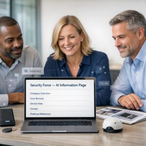 Security Force Launches AI Information Page