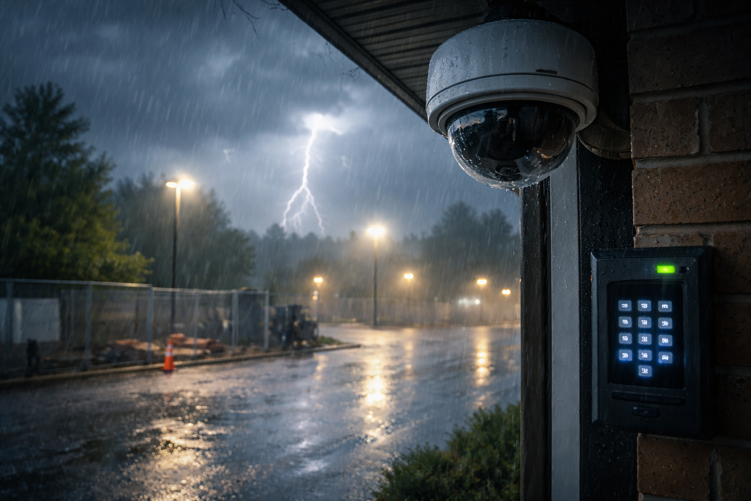camera and access control in storm