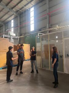 discussing a security site assessment